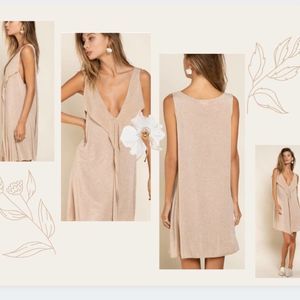 POL Super Soft Midi Dress LARGE $55
